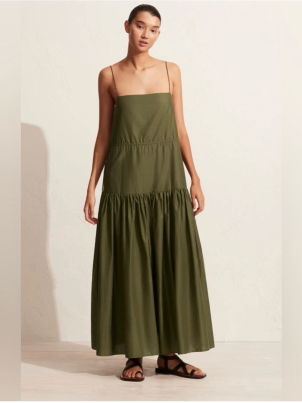Matteau Cotton Poplin drop Waist Dress size 6